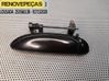 Front door exterior handle 
