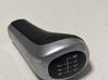 Gear lever shifter trim leather/knob 