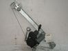 Rear window lifting mechanism without motor 