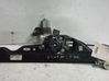 Rear window lifting mechanism without motor 