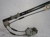 Rear window lifting mechanism without motor 