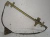 Front window lifting mechanism without motor 