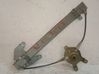 Rear window lifting mechanism without motor 