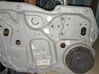 Front window lifting mechanism without motor 