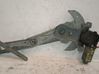 Rear window lifting mechanism without motor 