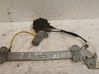 Rear window lifting mechanism without motor 
