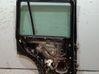 Rear window lifting mechanism without motor 