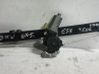 Rear window lifting mechanism without motor 