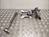 Steering wheel axle set 