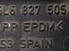 Spyna galinio borto 6L6827505A