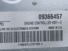 Engine control unit/module ECU 09366457