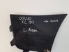 Rear bumper corner part panel trim 08626958