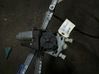 Front door window regulator with motor 