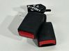 Rear seatbelt buckle 