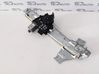 Rear window lifting mechanism without motor 