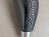 Gear lever shifter trim leather/knob 