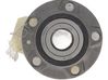 Cubo de rueda trasera 2Q0598611A