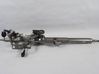 Steering wheel axle 