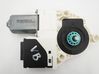 Rear door window regulator with motor 3C8959703B