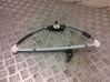 Rear window lifting mechanism without motor 