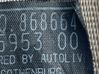 Ceinture de sécurité arrière 601239700