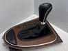 Revêtement pommeau de levier de vitesses cuir A2192670110