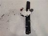 Rear door window regulator with motor 2PINES