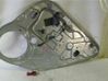 Rear door window regulator with motor 