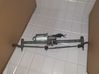 Front wiper linkage and motor V10070010