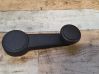 Rear door window winding handle 