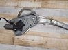 Front door window regulator with motor 117996