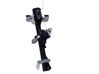 Front door window regulator with motor 