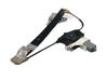 Rear door window regulator with motor 8K0959811A