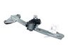 Front door window regulator with motor 9802617780