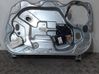 Front door window regulator with motor 1738646