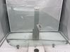 Front door window glass four-door 1636461080