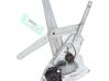 Front door window regulator with motor 8200051780
