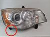 Headlight/headlamp 05113338AD