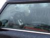 Front door window glass four-door 