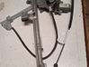 Front window lifting mechanism without motor 