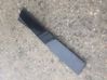 Rear door glass trim molding 3B9839904