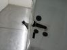 Rear door lock 