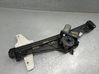 Rear window lifting mechanism without motor 