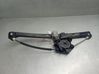 Rear window lifting mechanism without motor 