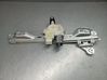 Rear window lifting mechanism without motor 