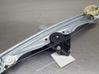 Rear window lifting mechanism without motor 