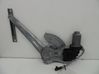 Rear window lifting mechanism without motor 