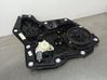 Rear window lifting mechanism without motor 