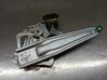 Rear window lifting mechanism without motor 