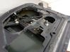 Rear window lifting mechanism without motor 